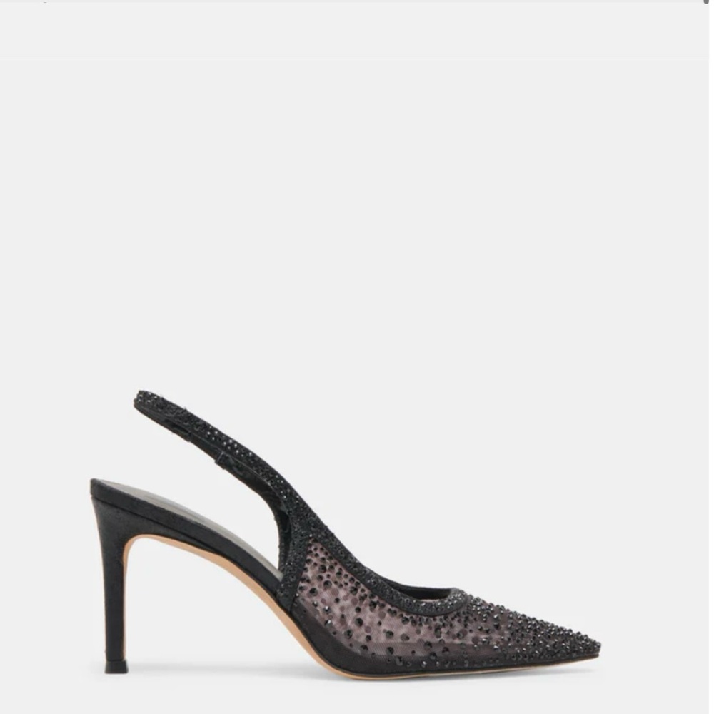 Dolce Vita - sz 8 - slingback heel
Kaye Crystal - black
3.3“ heel height